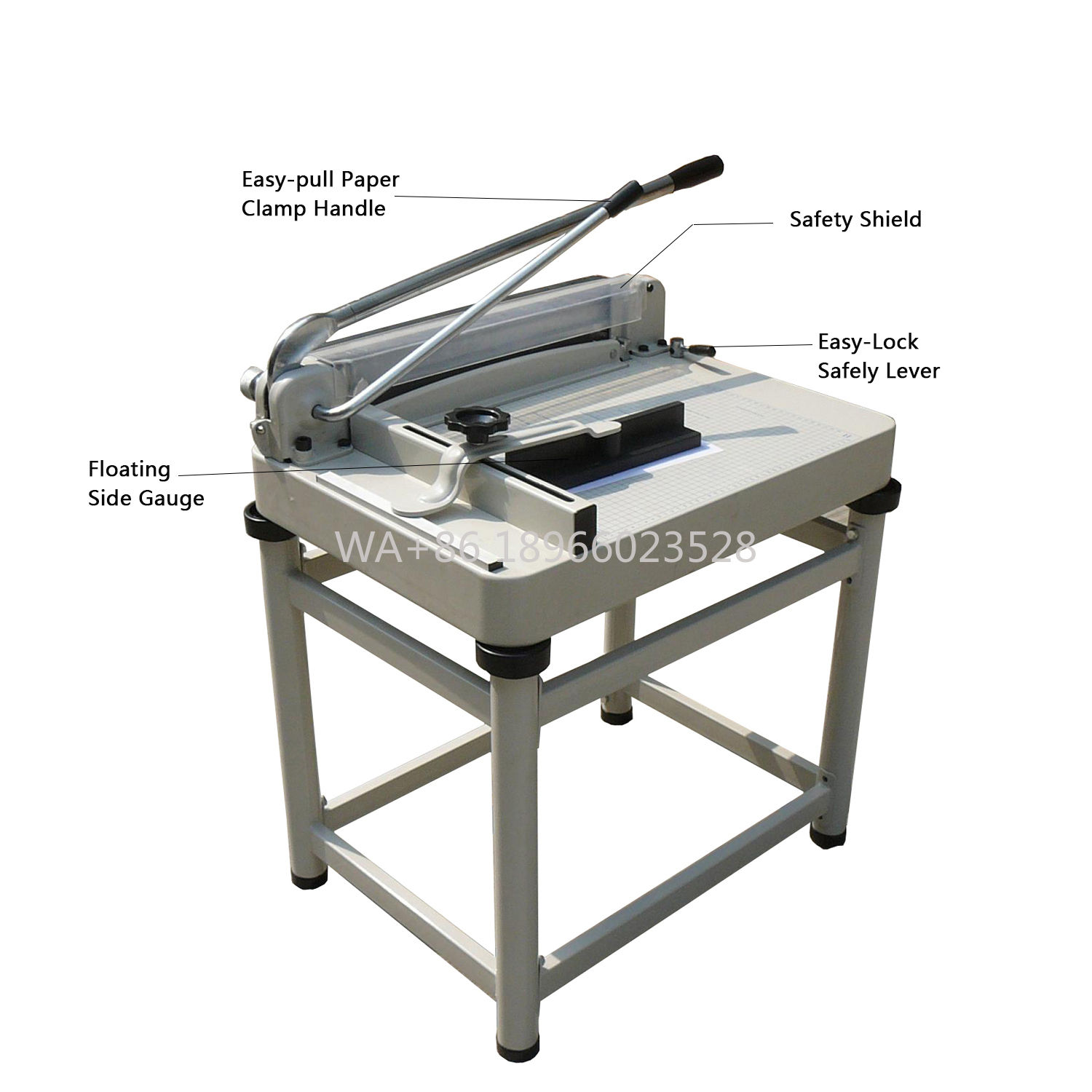 Body Trimmer - QK-868-A4 Manueller Papierschneider mit Stahlgehäuse und