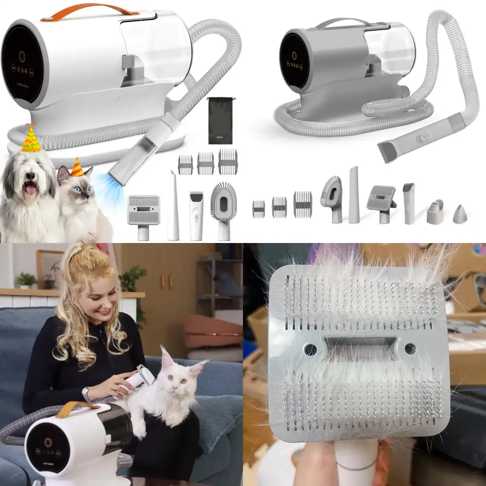 Grooming Kit - AIRROBO USA Tierpflege-Staubsauger für Hunde und