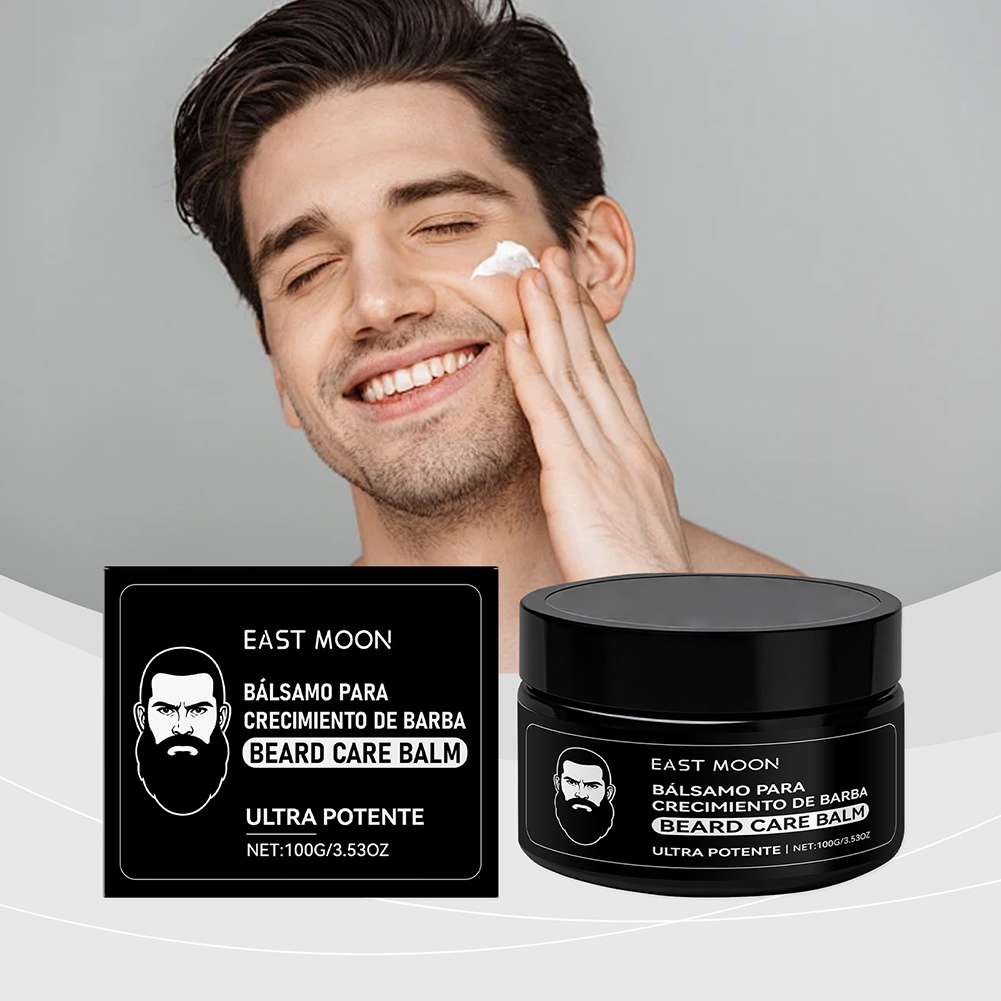 Shaving Cream - 100 g Bartwachstumsbalsam, extrem starker Bart,