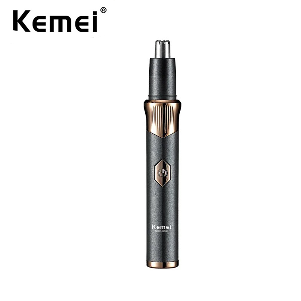 Nose Trimmer - Kemei wiederaufladbarer elektrischer Ohr- und Nasenhaarschneider,