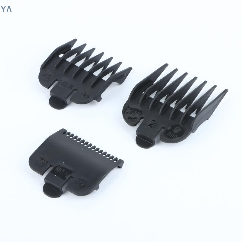 Hair Clipper - 【SA】1/2/3/4-teiliges Haarschneidemaschinen-Aufsatzset: Führungs- und Begrenzungskämme für