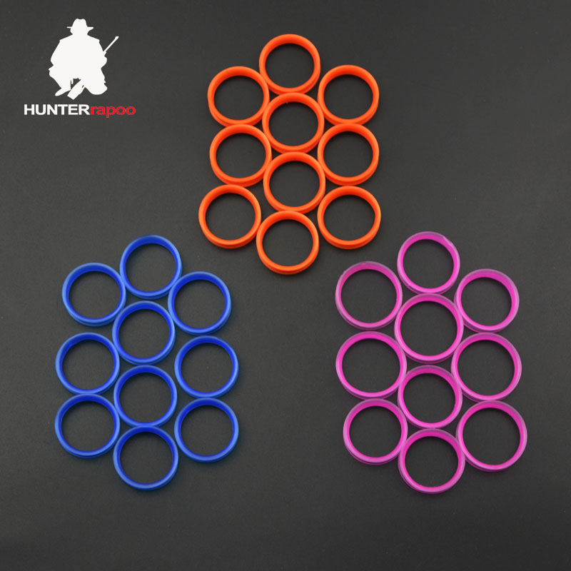 Grooming Scissors - Haarschneidemaschinen-Fingerringe: Weiche PVC-Farb-Ringe aus Kunststoff und