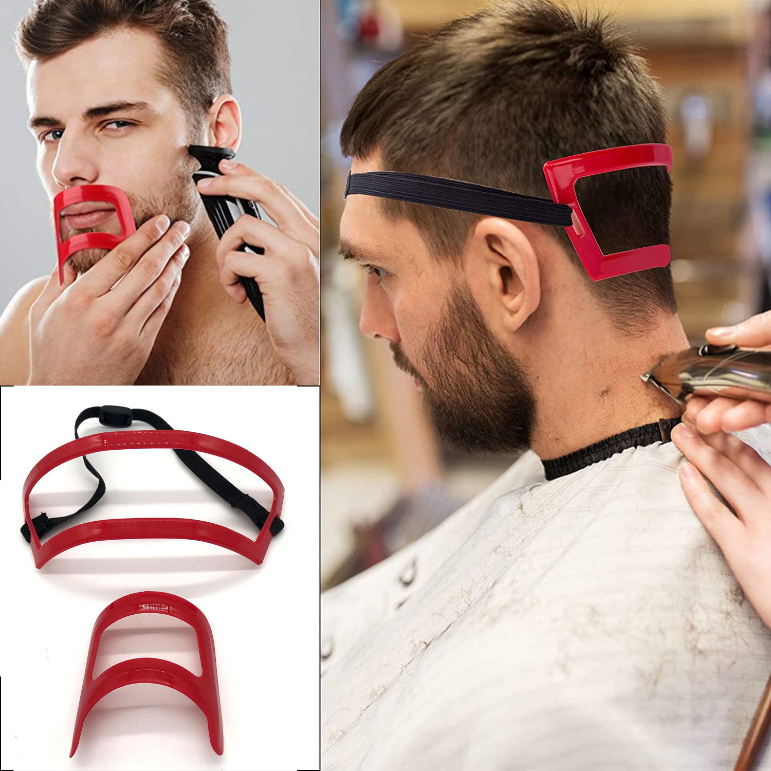 2/4Pcs männer Bart Kämme Haar  – Beard Trimmer Bewertung und Preis