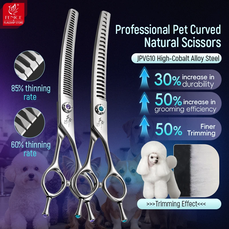 Fenice King Serie 7 Zoll VG10  – Grooming Scissors Bewertung und Preis