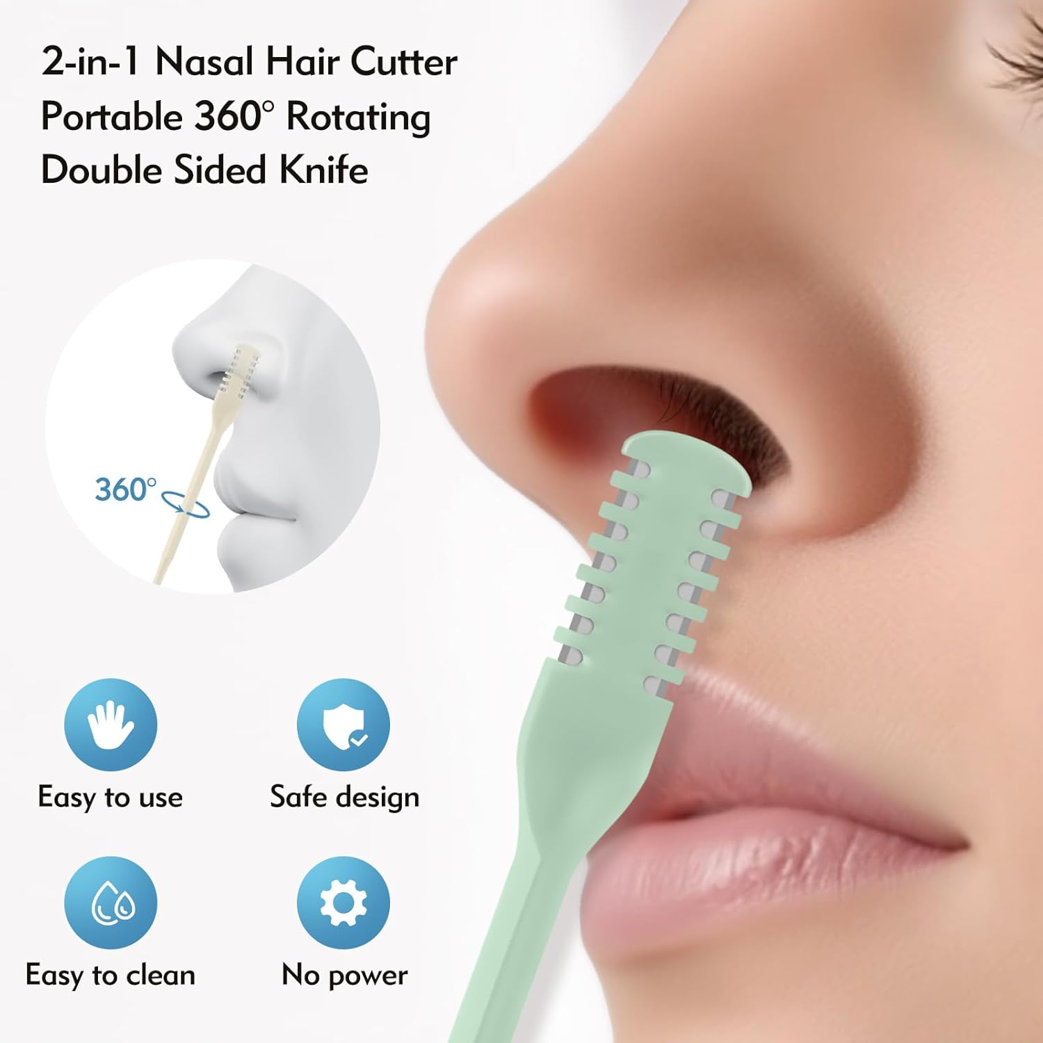 5/20/50 Stück 2-in-1 Nasenhaar – Nose Trimmer Bewertung und Preis