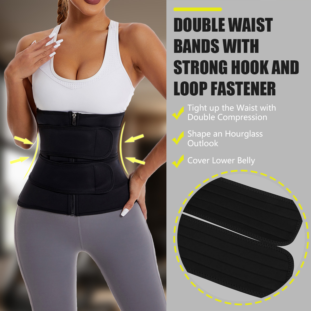 Damen-Taillentrainer-Gürtel mi – Body Trimmer Bewertung und Preis