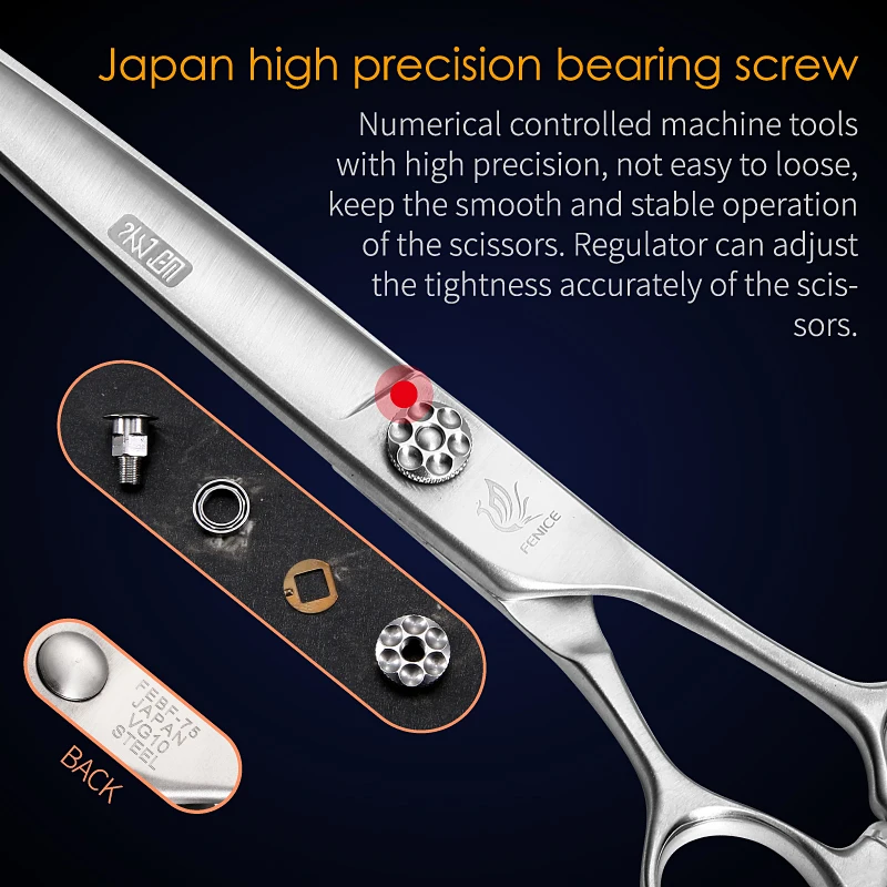 Fenice Hundepflegeschere 7/7,5 – Grooming Scissors Bewertung und Preis